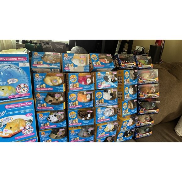 Zhu Zhu Pets Lot WHAT? 40 Ball Shops, Battle? Hamster Rockstars  Wild Bunch Kung - Picture 6 of 11